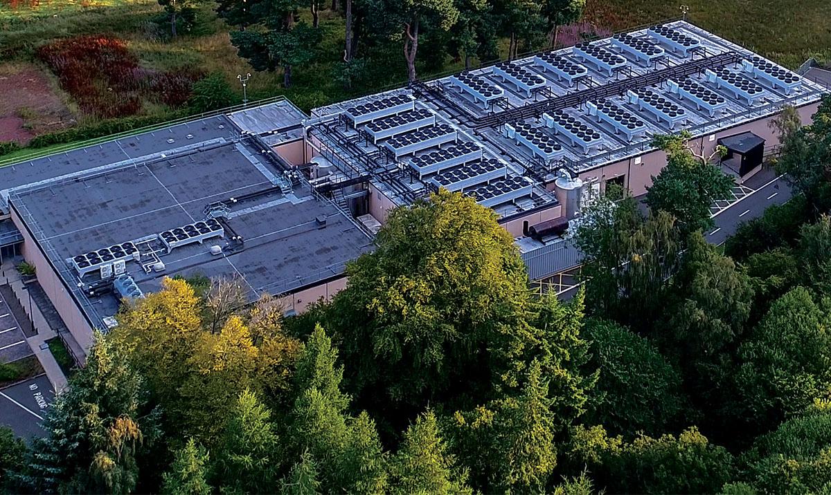 Aerial view of ACF