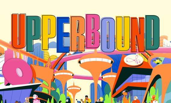 Illustration promoting Upperbound conference