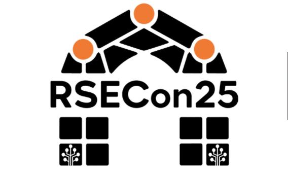 RSECon25 logo