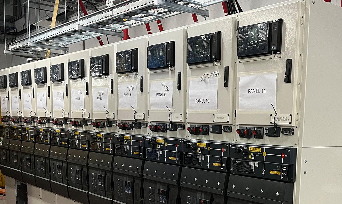 Numbered panels at the ACF