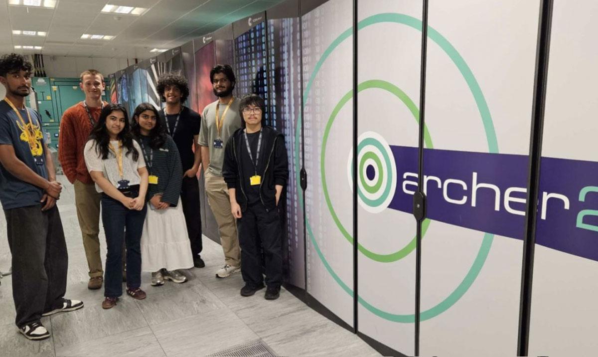 EPCC HPC Summer School 2026 students with ARCHER2