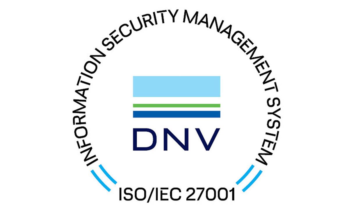 ISO 27001 badge
