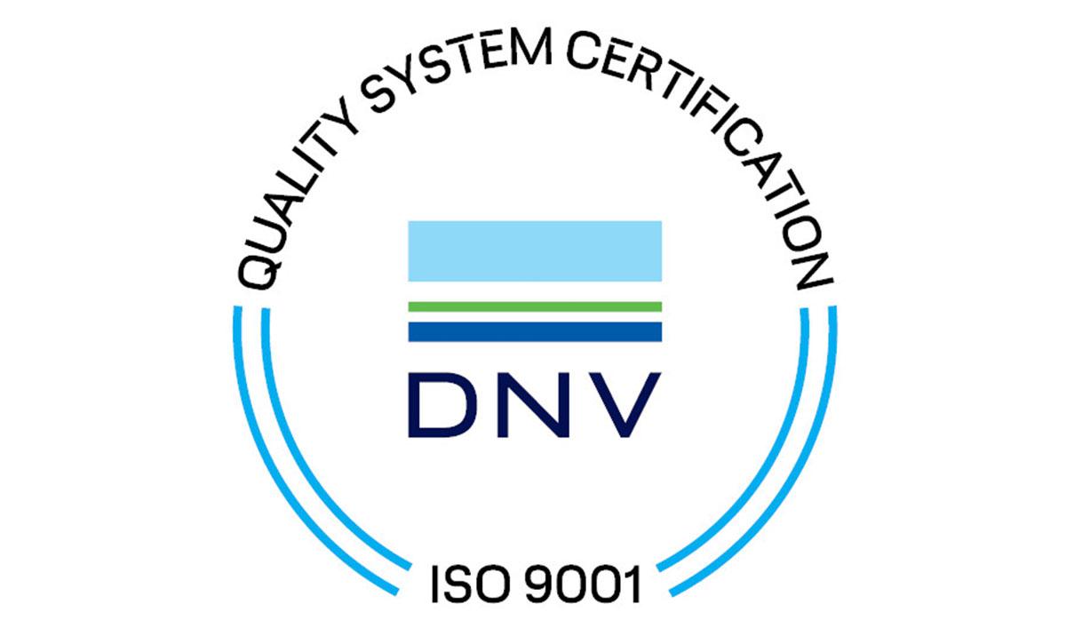 ISO 9001 badge