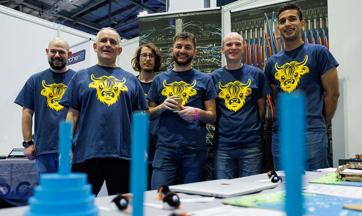 EPCC's team at NSL. Image: AlistairVeryard.com