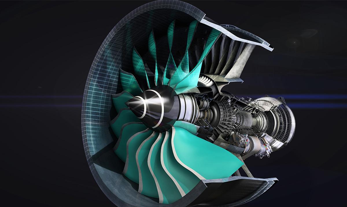 Image of engine simulation