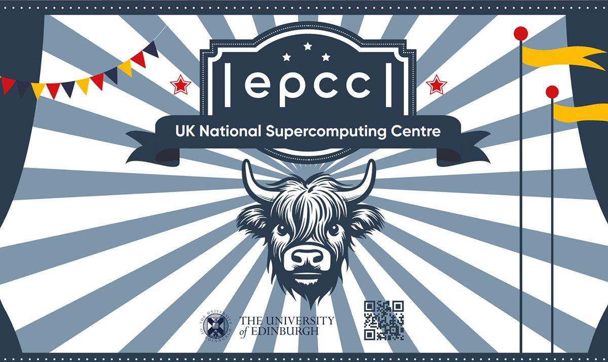Artwork for EPCC stand at Royal Society show