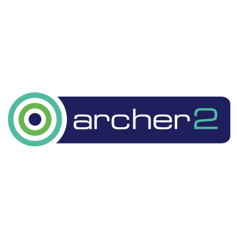 ARCHER2 logo showing text and green roundel