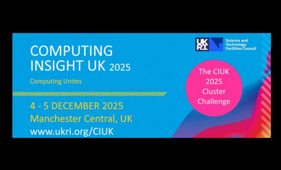 Montage promoting CIUK Cluster Challenge 2025