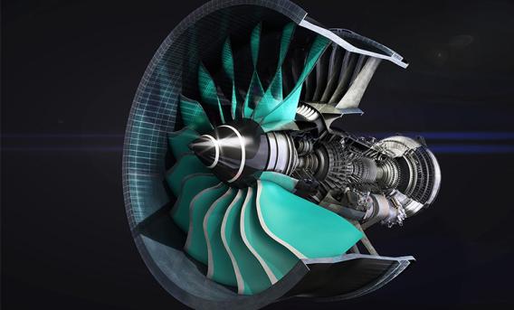 Image of simulated engine