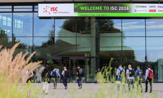 ISC26 conference entrance. FOTO: PHILIP LOEPER