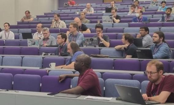 Lecture theatre audience