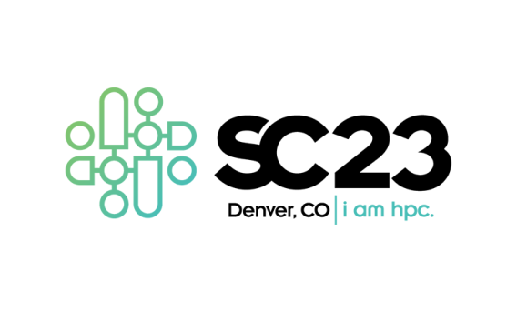Text "SC23 Denver CO. I am HPC"