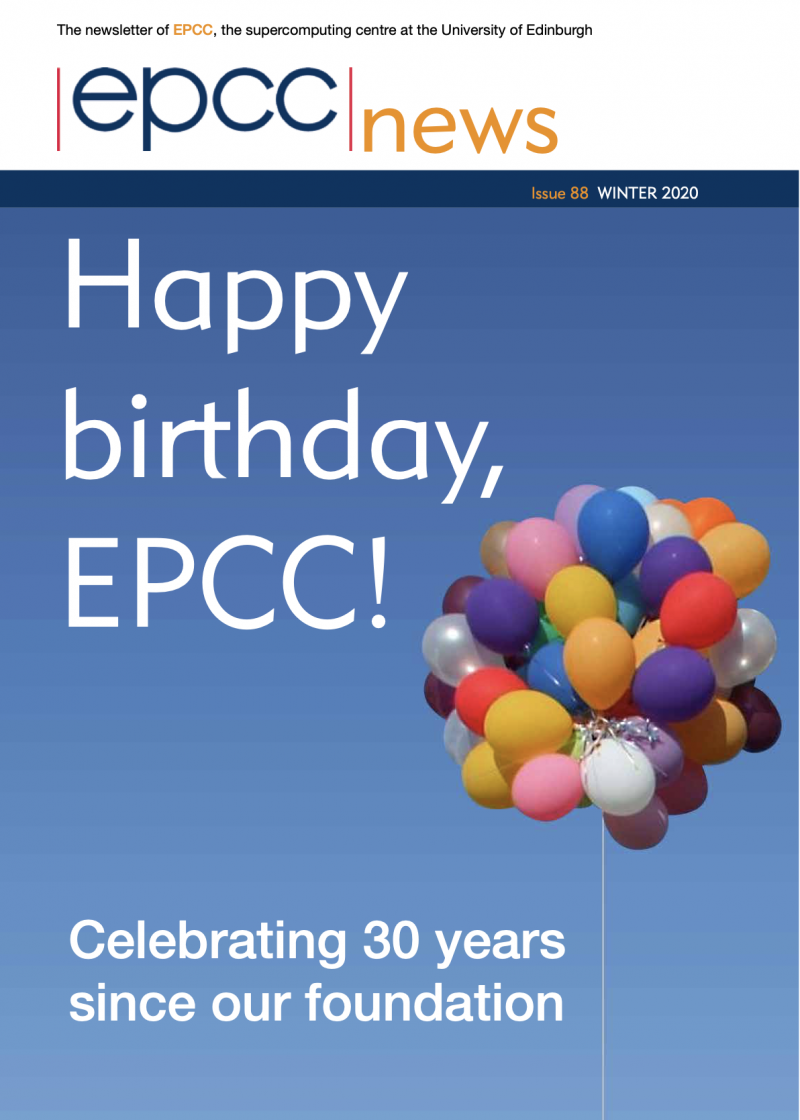 EPCC News: Happy birthday, EPCC!