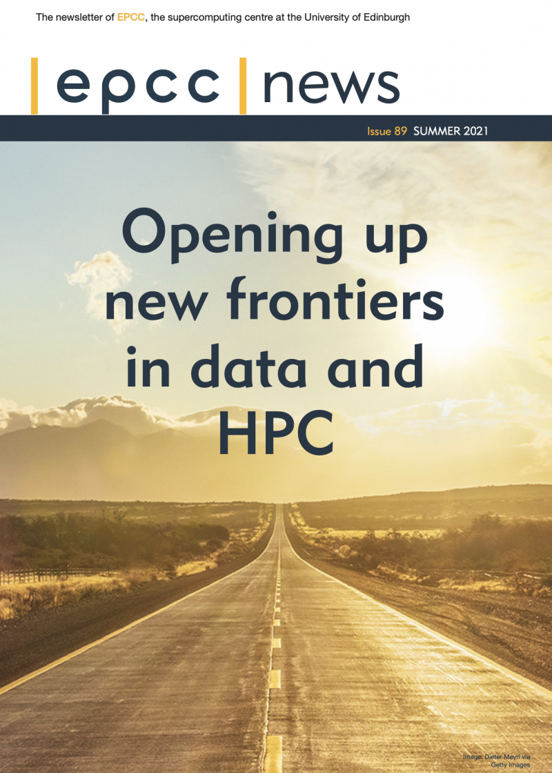 EPCC News: Opening up new frontiers in data and HPC